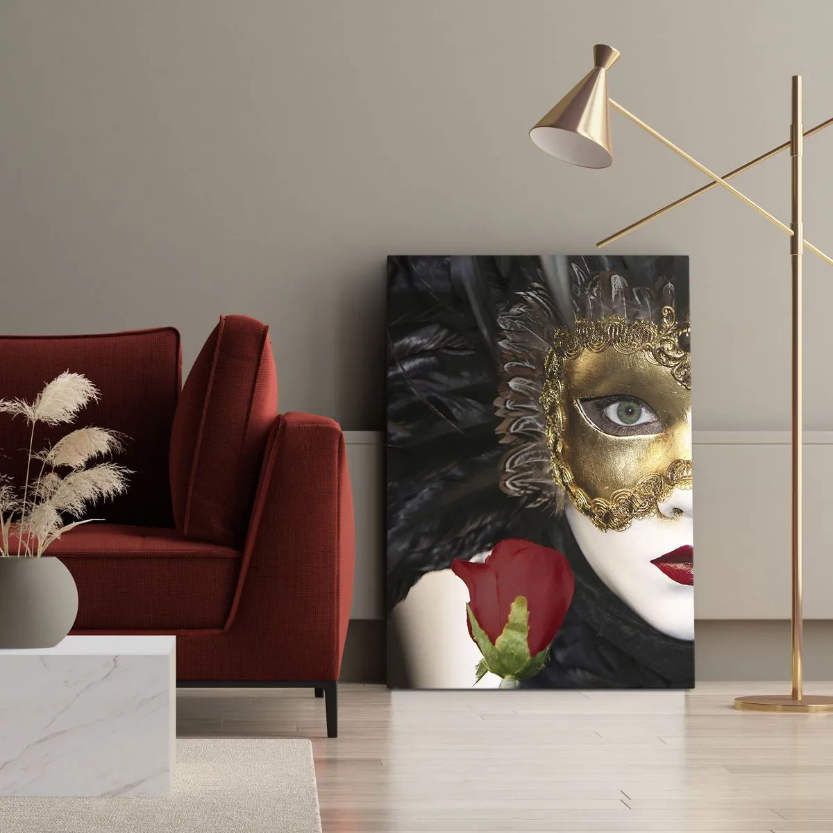 Obraz na plátně - Protože život je velký bál - 50x70 cm