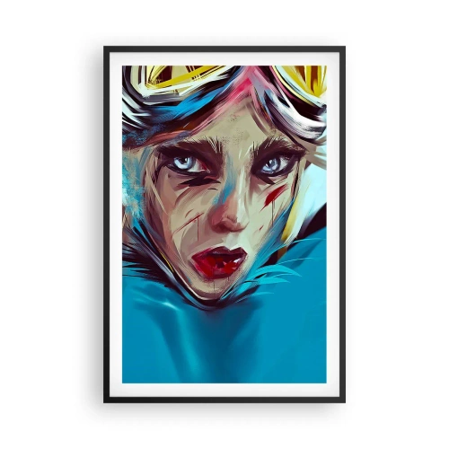 Plakát v černém rámu - Silniční válečnice - 61x91 cm