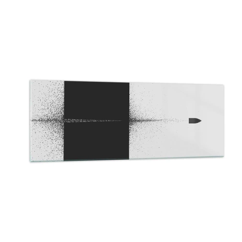 Obraz na skle - Přímo k cílu - 140x50 cm