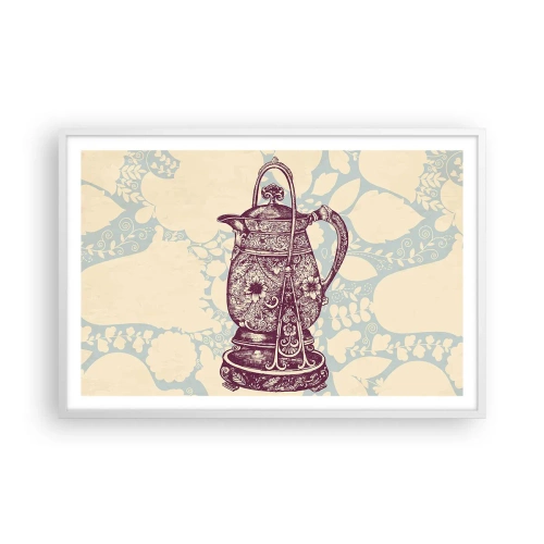 Plakát v bílém rámu - Krása všedního dne - 91x61 cm