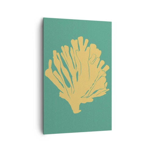 Obraz na plátně - Křoví podvodního lesa - 80x120 cm