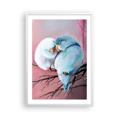 Plakát v bílém rámu - Co k tomu dodat?… - 50x70 cm