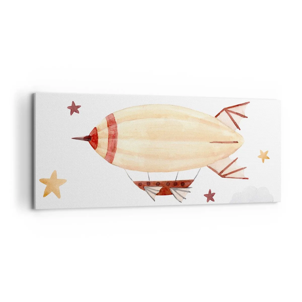 Obraz na plátně - Vzducholoď - 120x50 cm