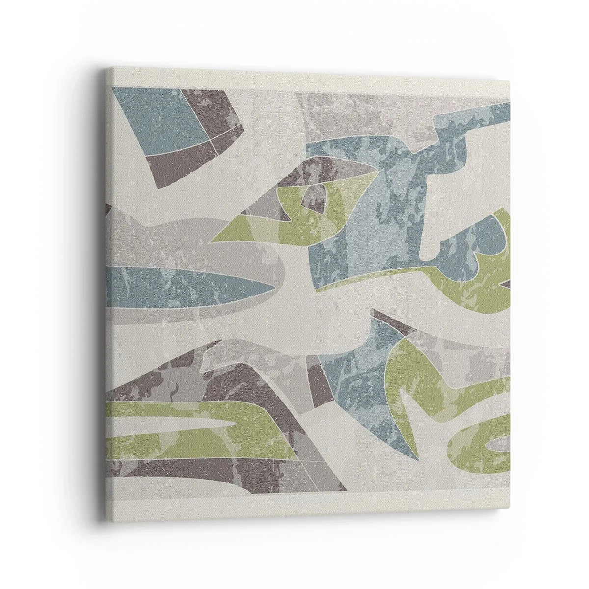 Obraz na plátně - Kompozice za sklem - 40x40 cm