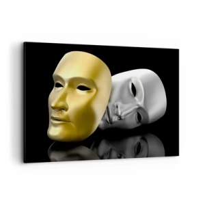 Obraz na plátně - Život je divadlo - 100x70 cm