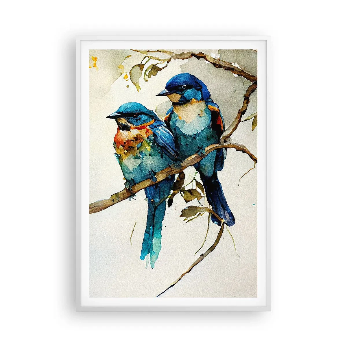 Plakát v bílém rámu - Urazil se? - 70x100 cm