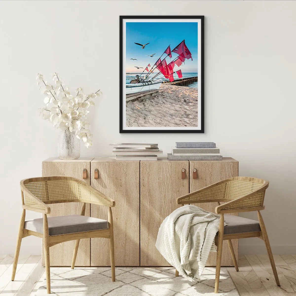 Plakát v černém rámu - Zasloužená přestávka - 70x100 cm