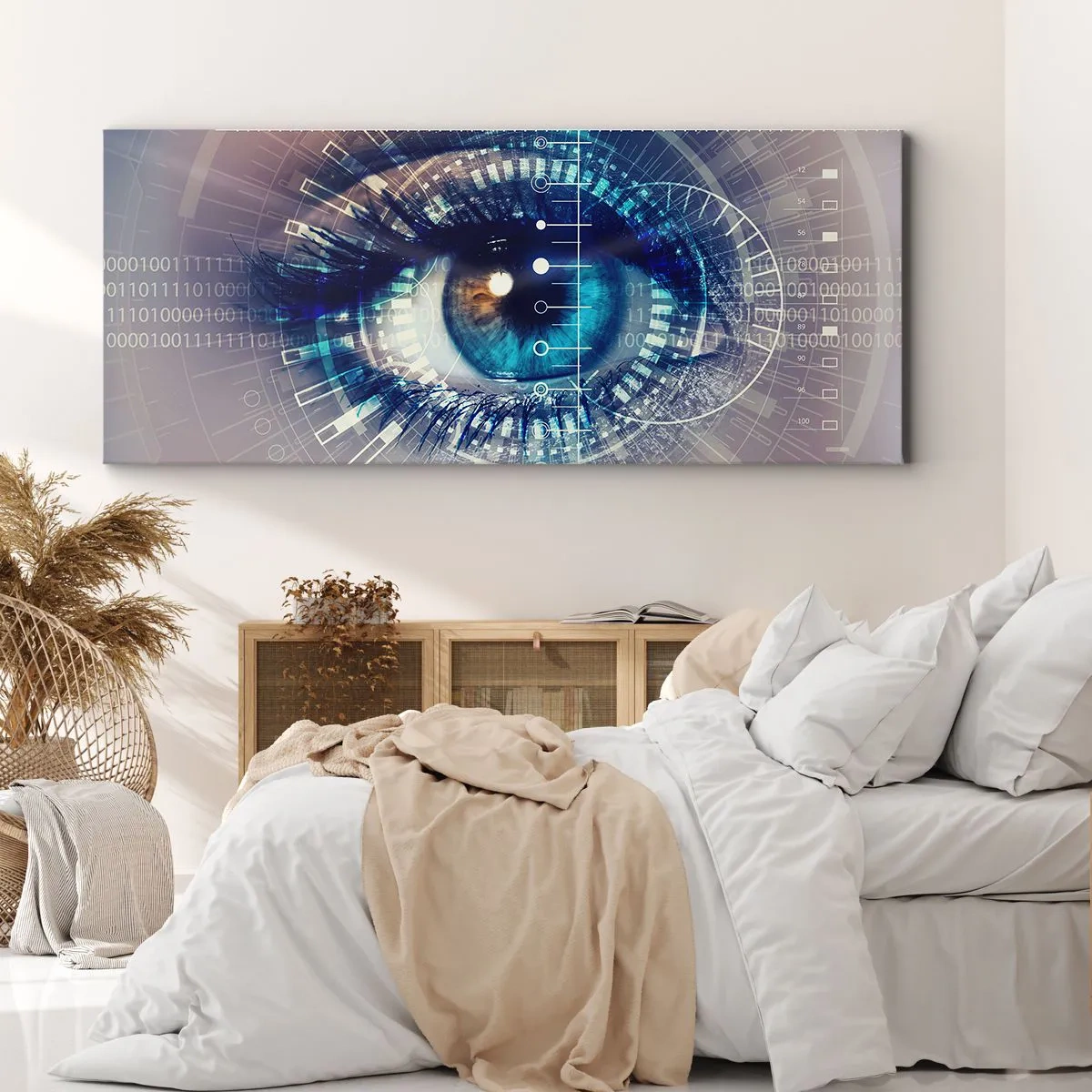 Obraz na plátně - Myslíš si, že mě znáš - 120x50 cm
