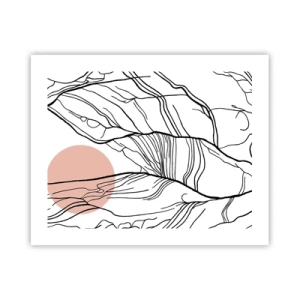 Plakát - V síti větviček - 50x40 cm