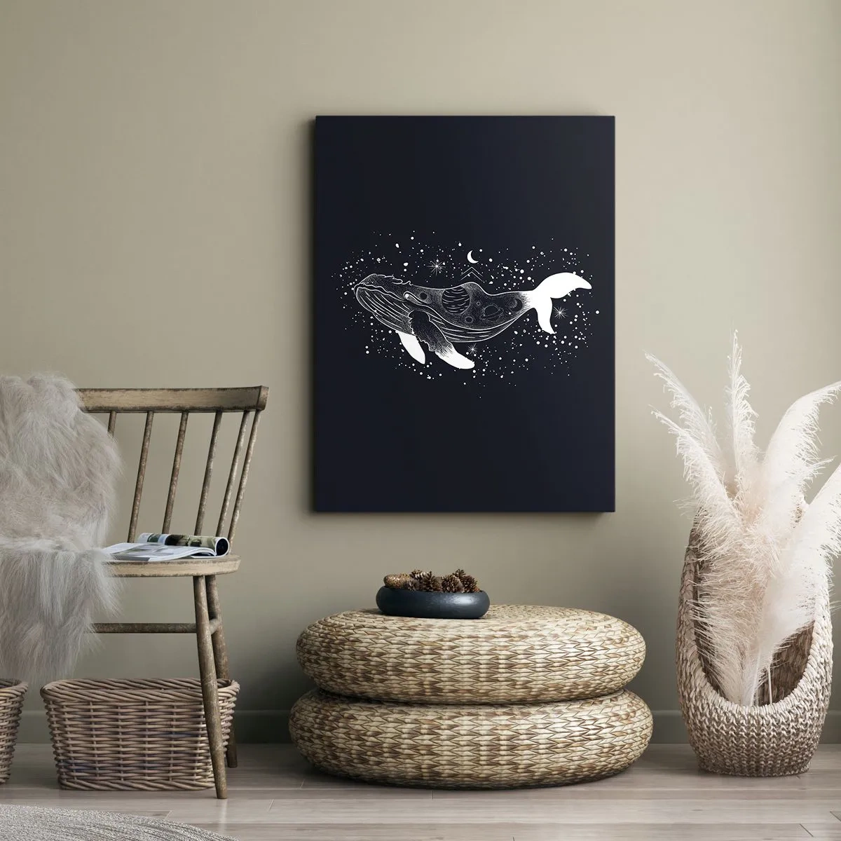 Obraz na plátně - V oceánu vesmíru - 50x70 cm