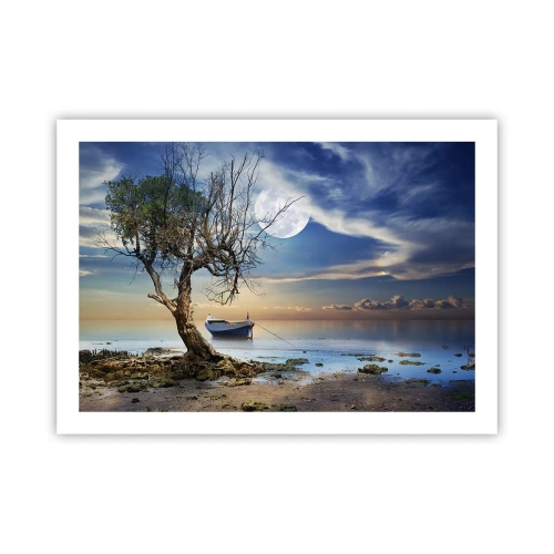 Plakát - Je to konec nebo začátek? - 70x50 cm