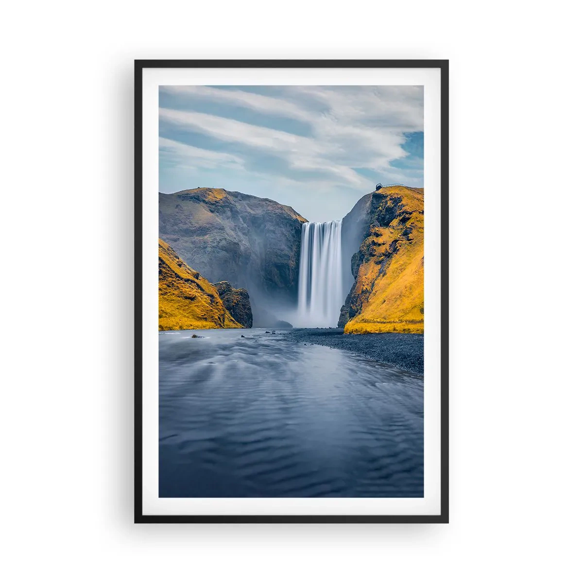 Plakát v černém rámu - Věčné trvání, věčný pohyb - 61x91 cm