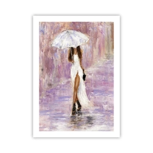 Plakát - V liliovém dešti - 50x70 cm