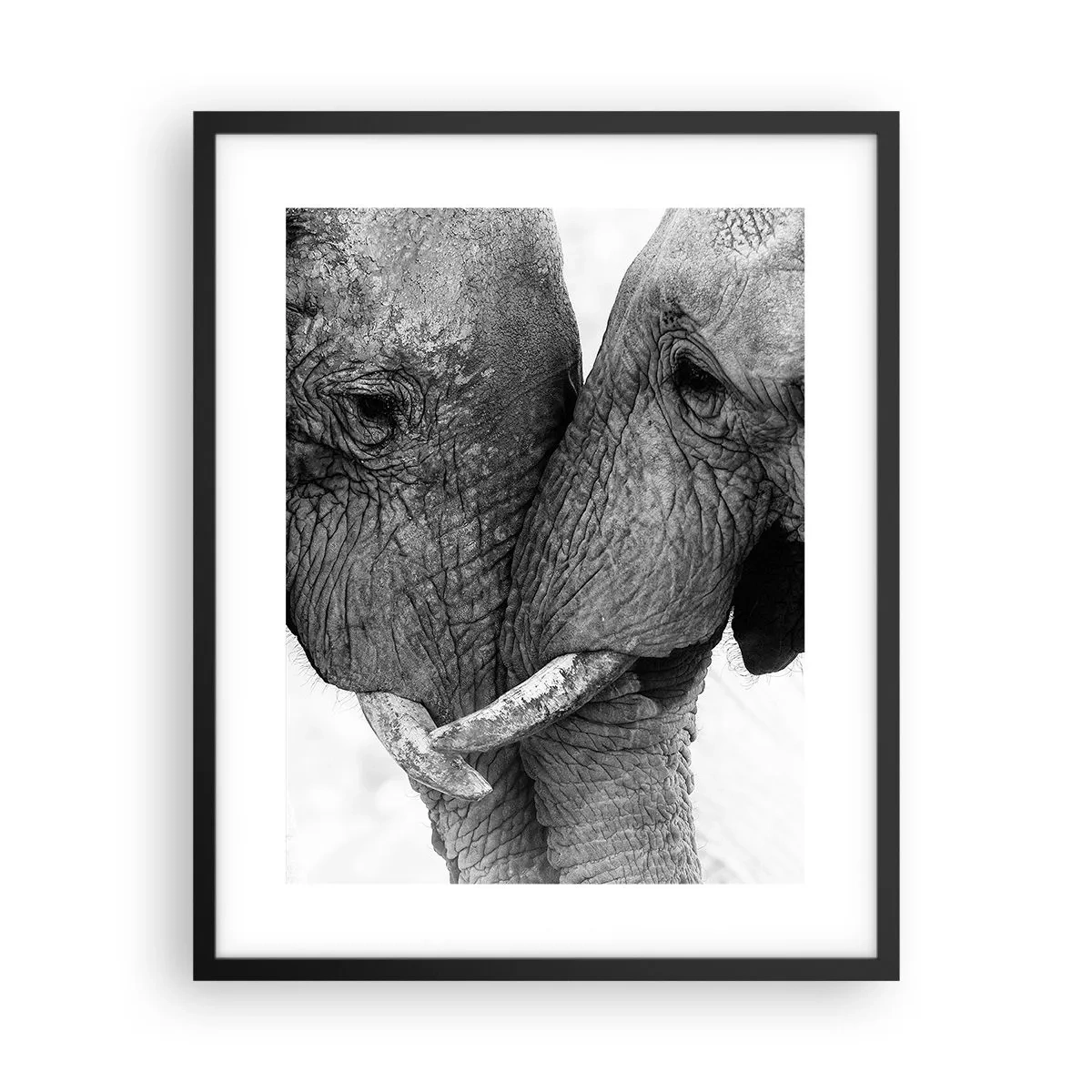 Plakát v černém rámu - Upřímné vyznání - 40x50 cm