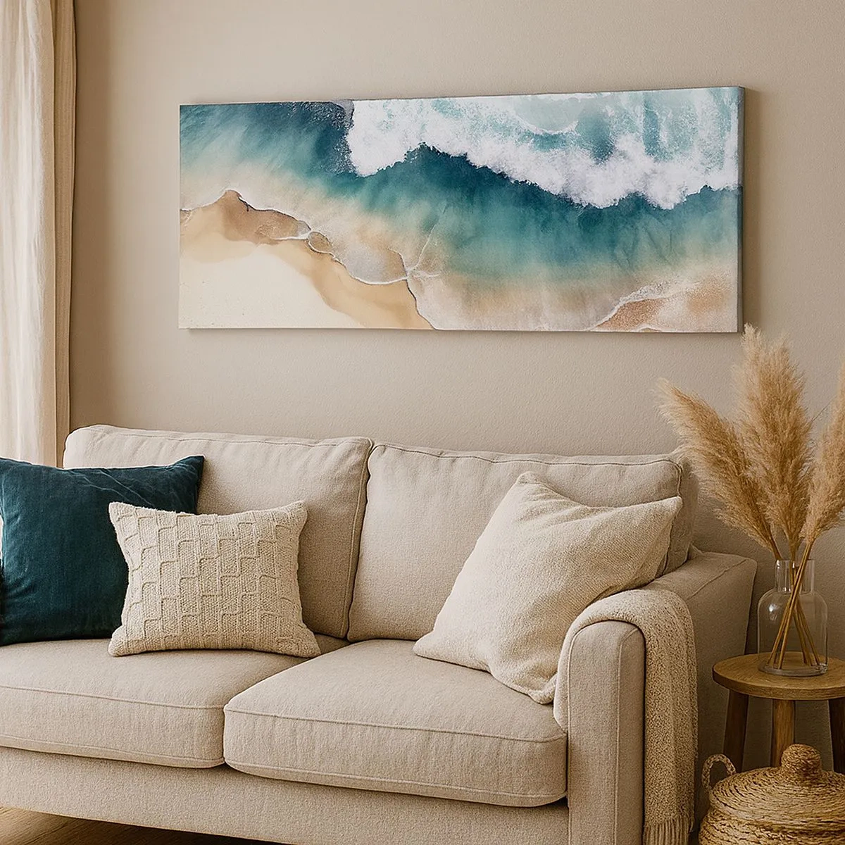 Obraz na plátně - Odvěké setkání - 100x40 cm