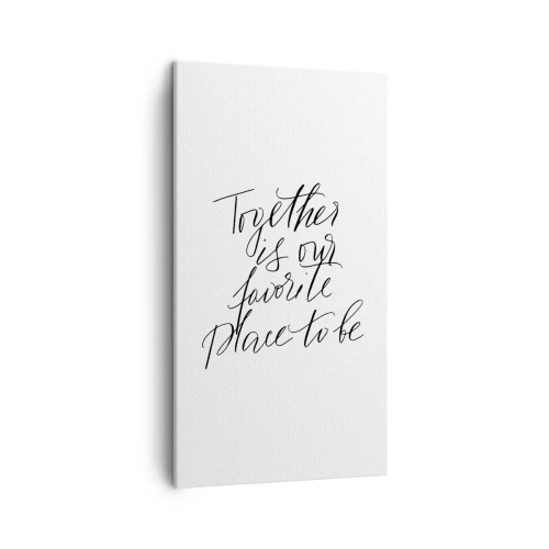 Obraz na plátně - Cítíte to také? - 45x80 cm