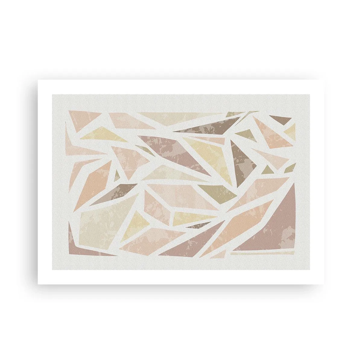 Plakát - Kompozice: vitráž - 70x50 cm
