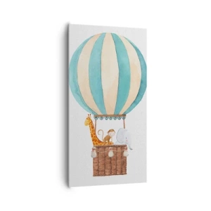 Obraz na plátně - Fantastický výlet - 65x120 cm