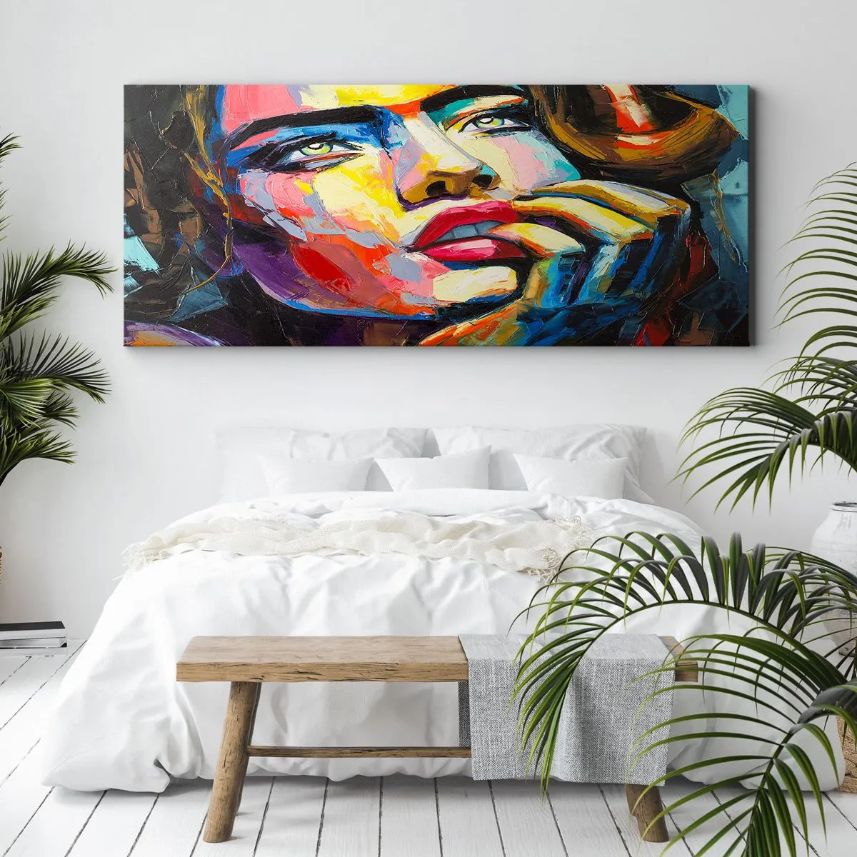 Obraz na plátně - Sny, jak ptáci letí oblohou - 100x40 cm