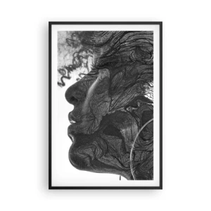 Plakát v černém rámu - Zapletená ve snech - 61x91 cm