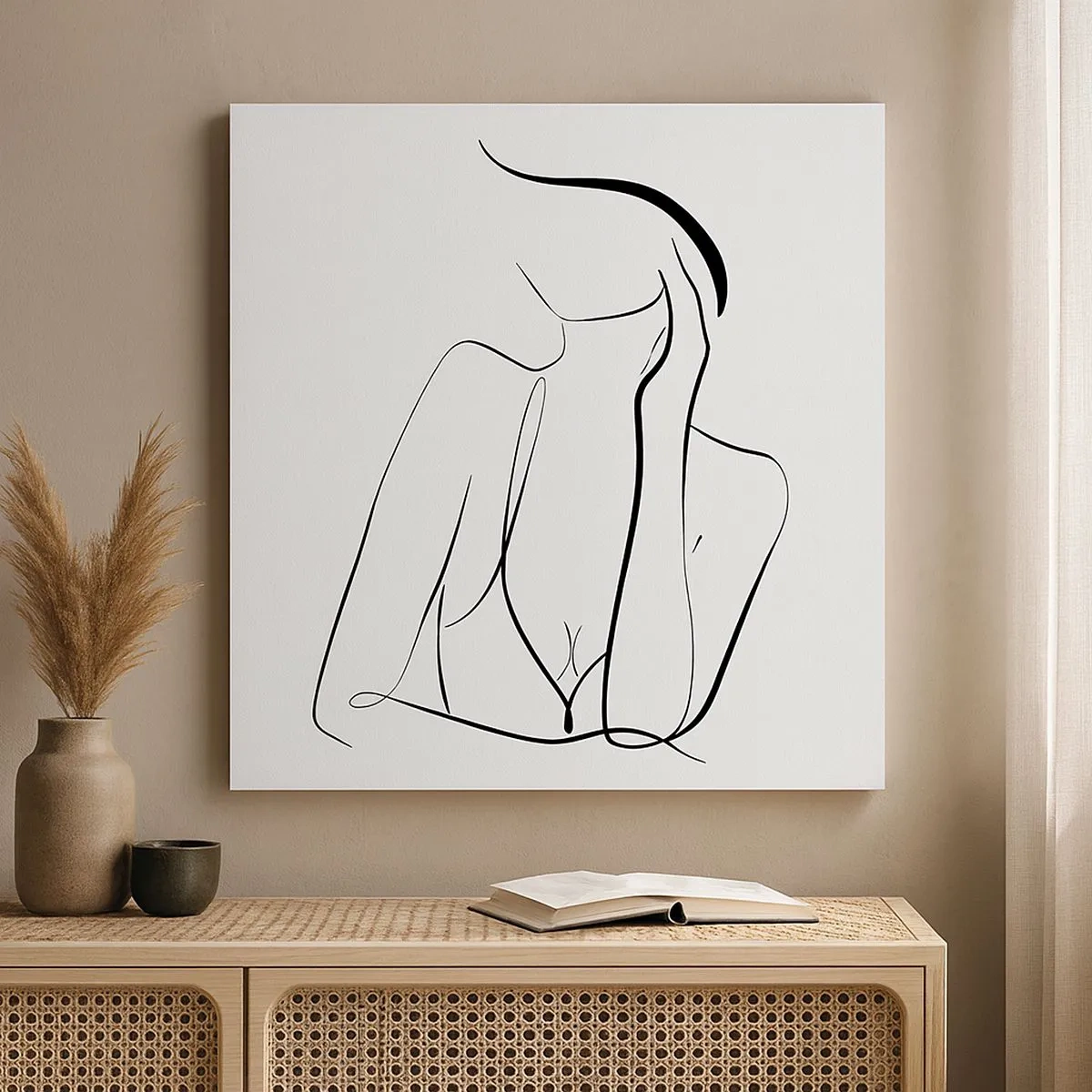 Obraz na plátně - Na vlně snů - 30x30 cm