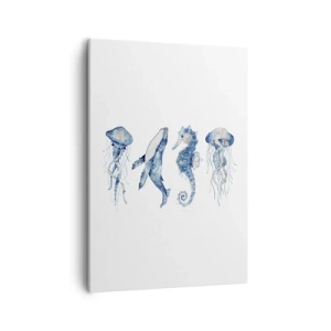 Obraz na plátně - Mořská divočina - 50x70 cm