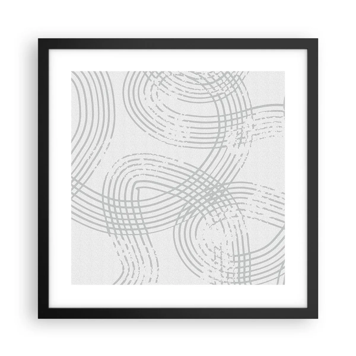 Plakát v černém rámu - Snadné východisko neexistuje - 40x40 cm