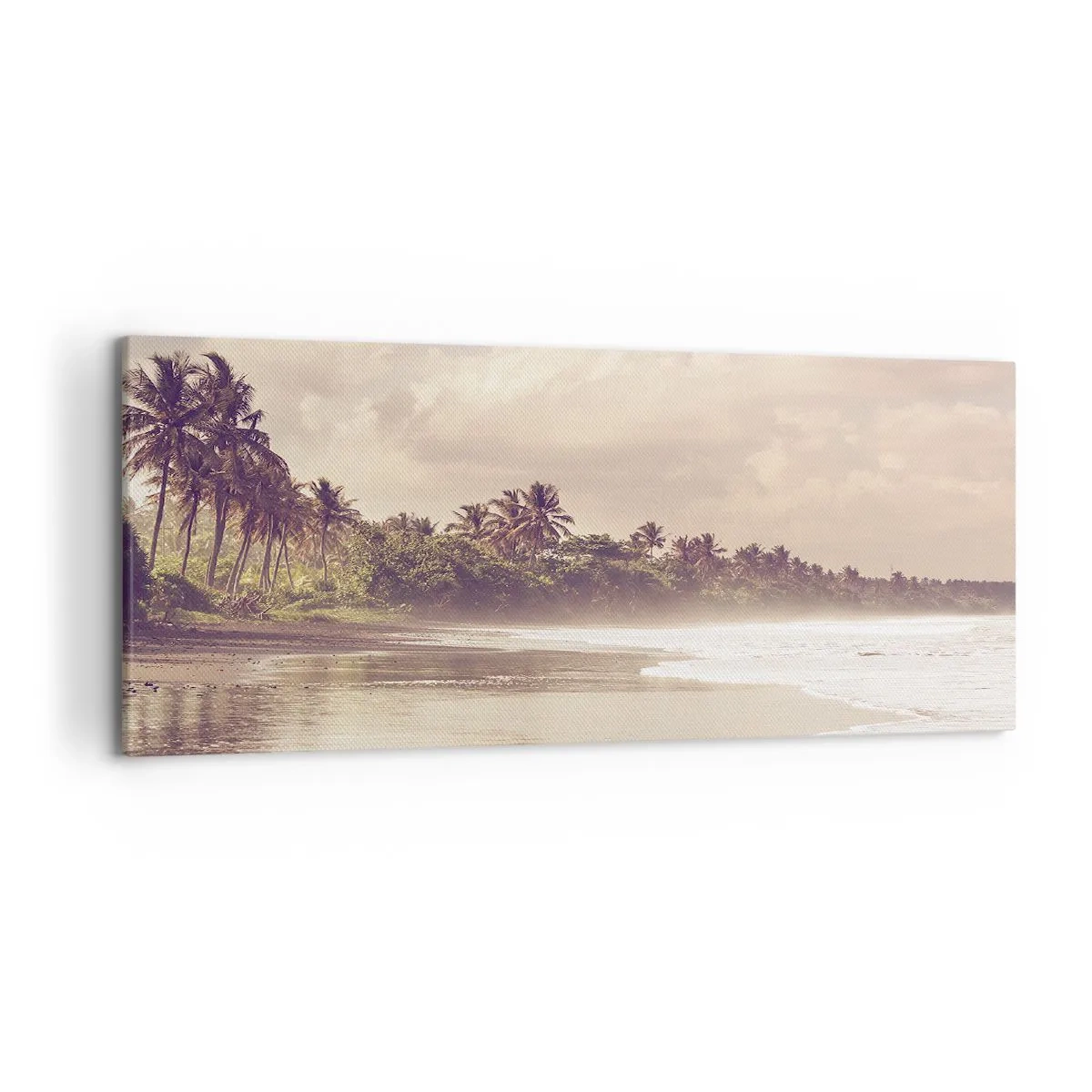 Obraz na plátně - Pohlazení vln - 120x50 cm