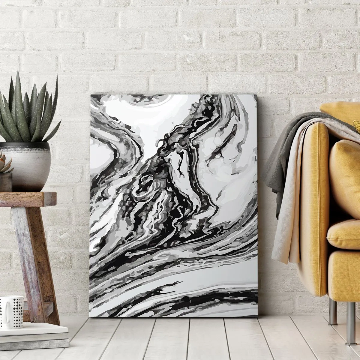 Obraz na plátně - Na začátku byl chaos - 50x70 cm