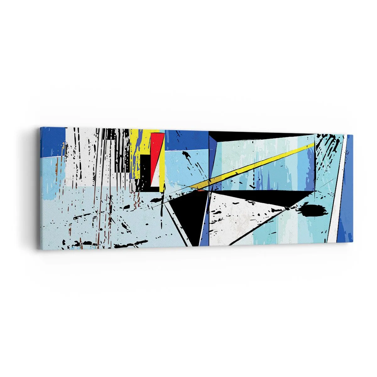 Obraz na plátně - Dívat se na svět z úhlu… - 90x30 cm