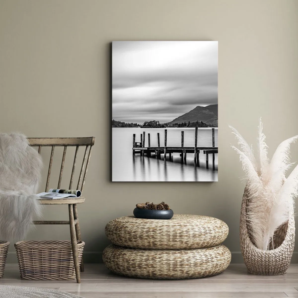 Obraz na plátně - Jemnost a síla - 55x100 cm