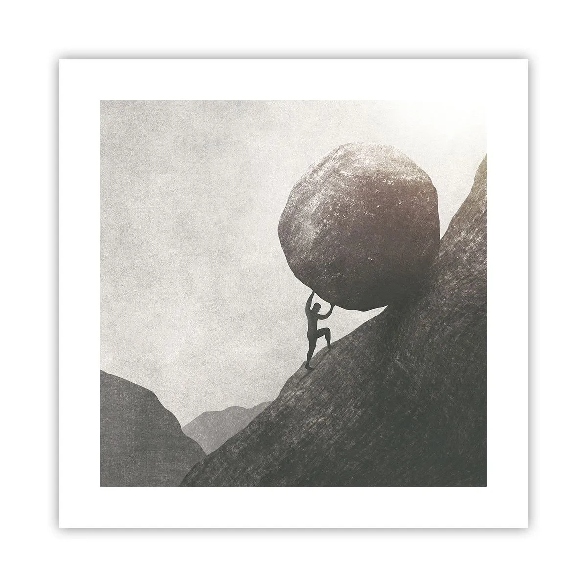 Plakát - Věřím, proti vší naději - 40x40 cm