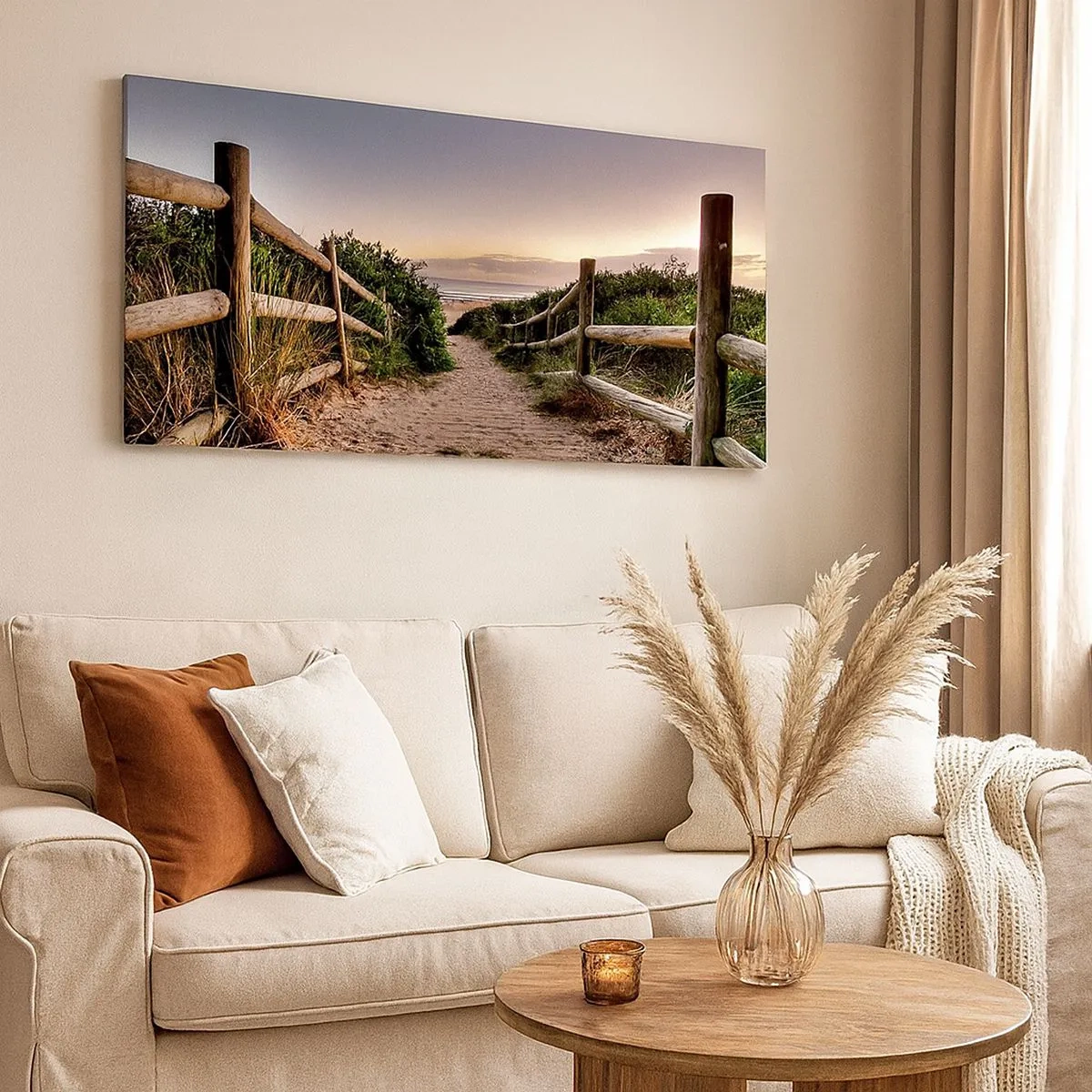 Obraz na plátně - Už je vidět cíl - 100x40 cm