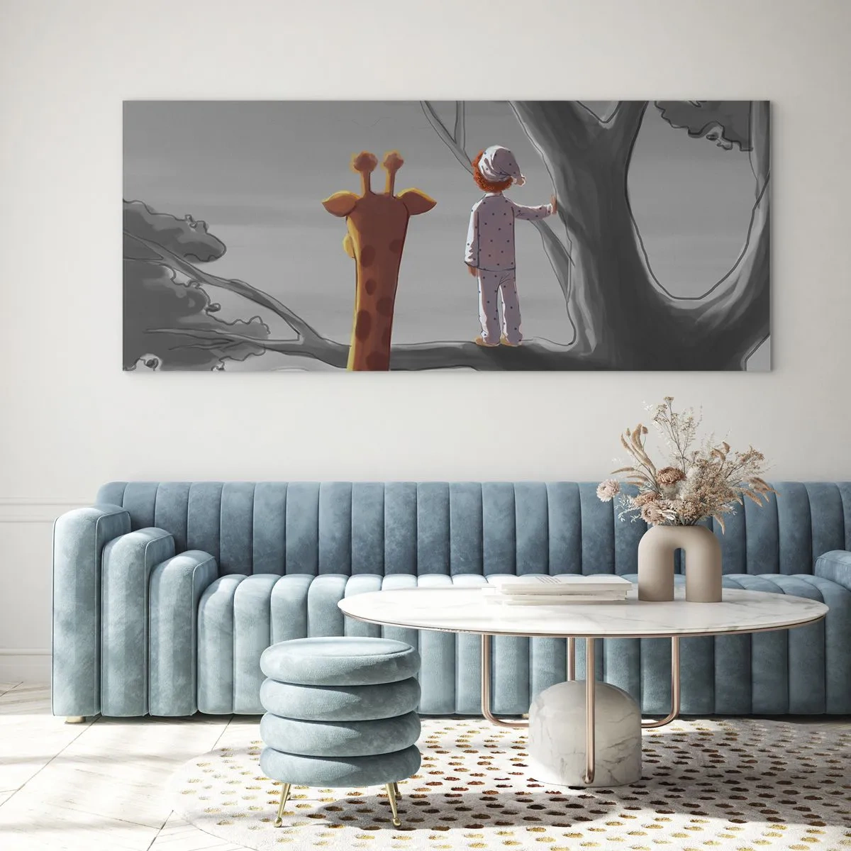 Obraz na skle - Fakt se to děje - 160x50 cm