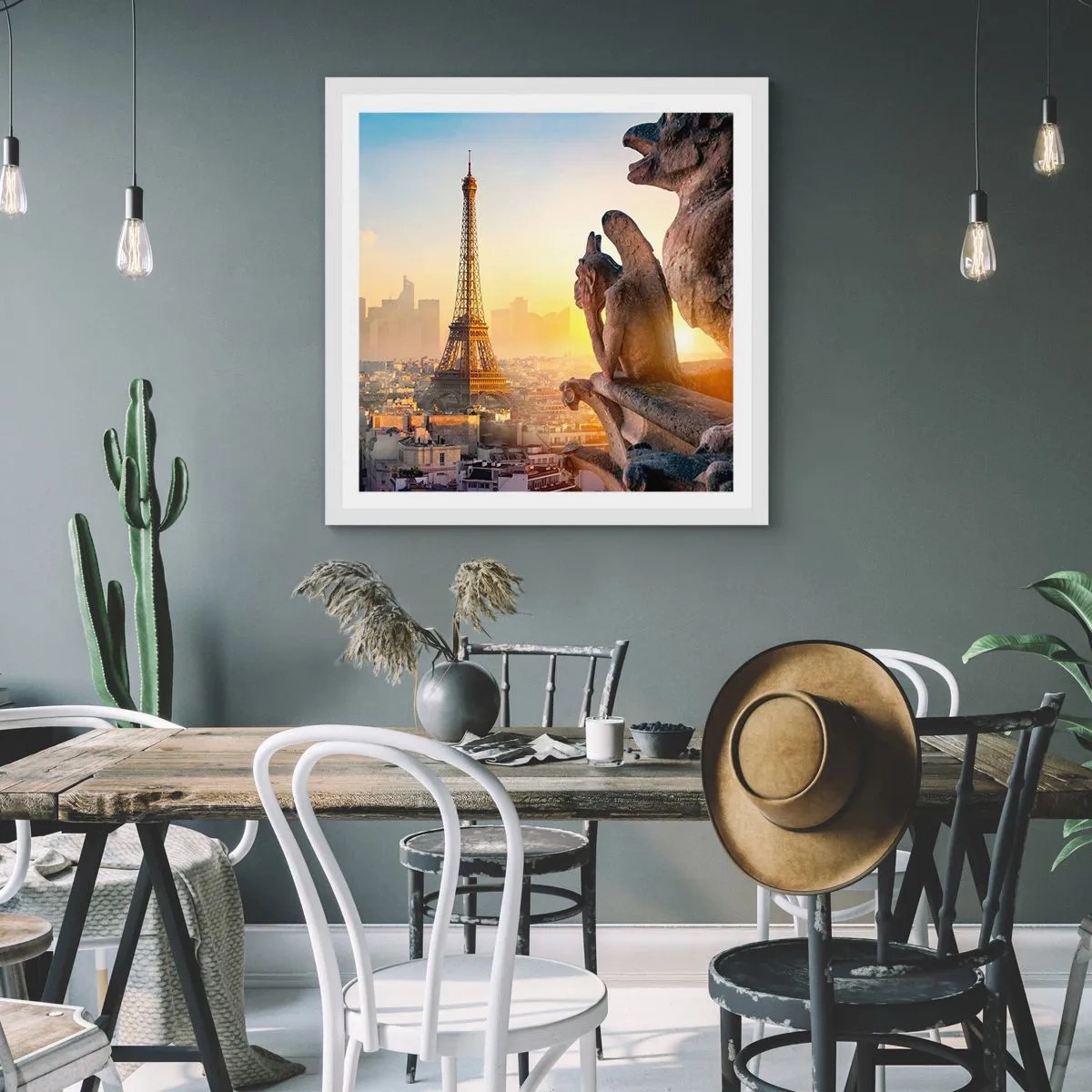 Plakát v bílém rámu - Hodně se změnilo… - 50x50 cm