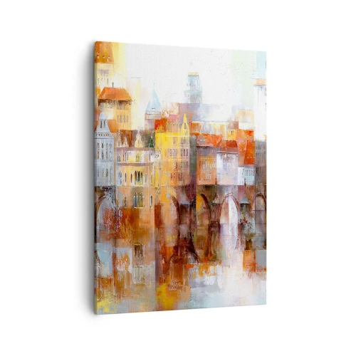 Obraz na plátně - Pod mostem je taky krásně - 50x70 cm