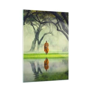 Obraz na skle - Na cestě k osvícení - 50x70 cm