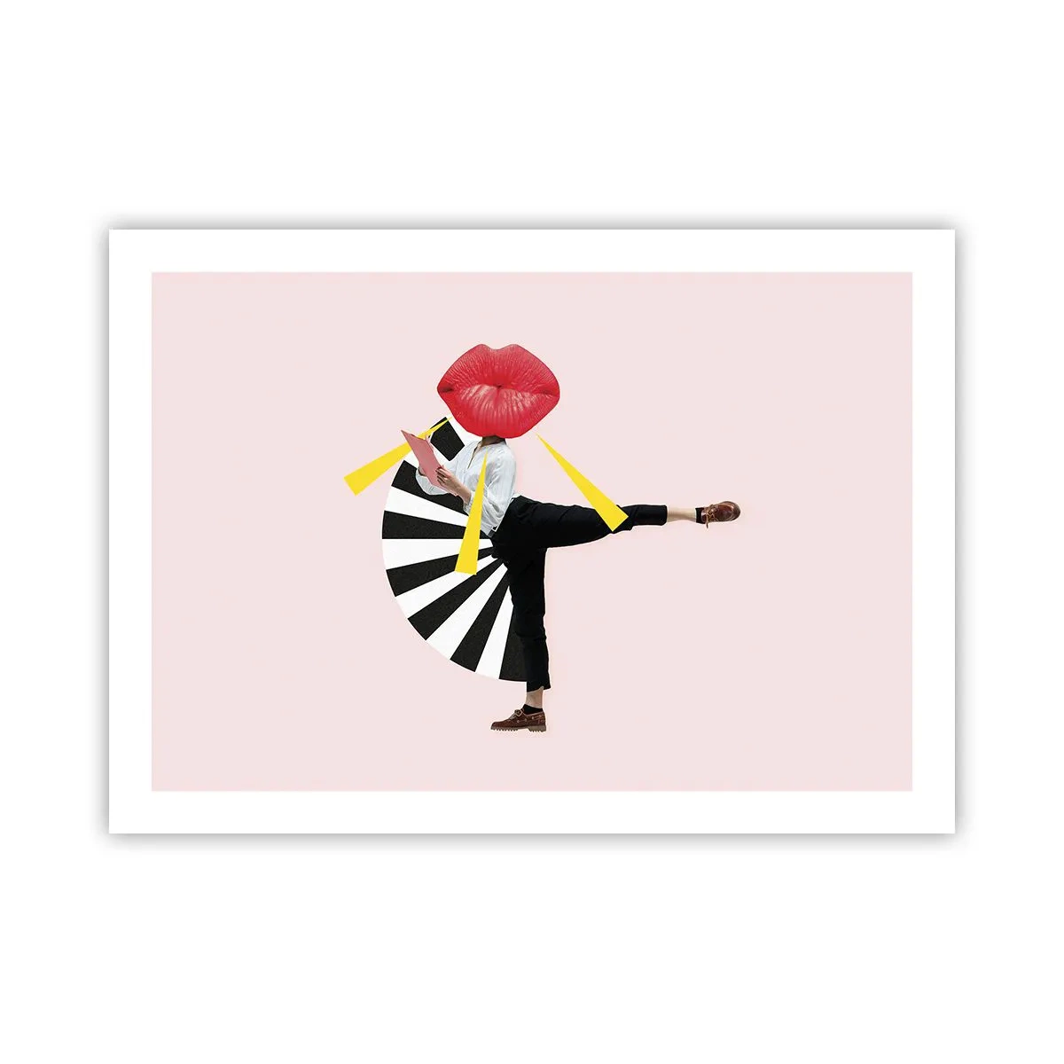 Plakát - Surrealistický pop-art - 70x50 cm