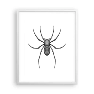 Plakát v bílém rámu - Znepokojivá přesnost - 40x50 cm