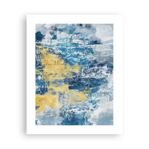 Plakát - Abstrakce s dobrou náladou - 40x50 cm