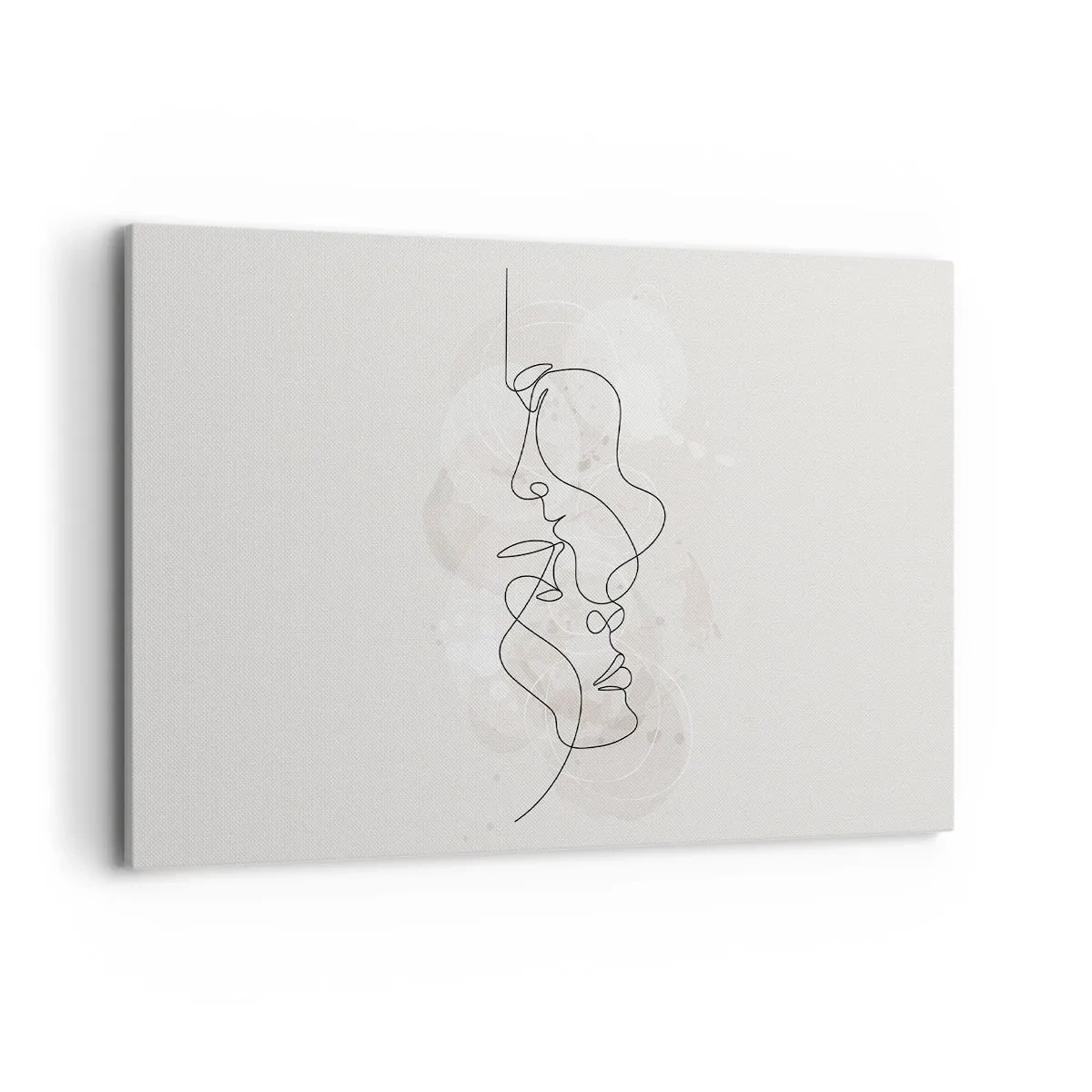 Obraz na plátně - Zamotaní v objetí - 120x80 cm