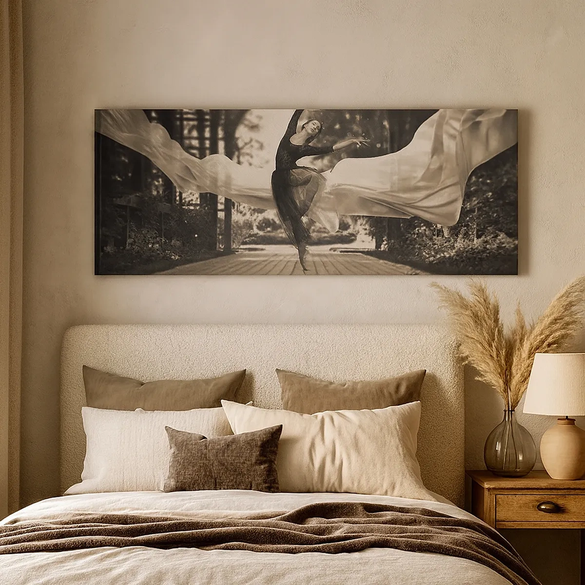 Obraz na plátně - Tanec ducha zahrady - 30x30 cm