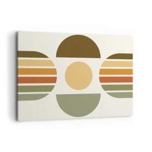 Obraz na plátně - V barvách země - 100x70 cm