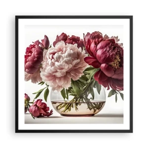 Plakát v černém rámu - V plném rozkvětu krásy - 60x60 cm