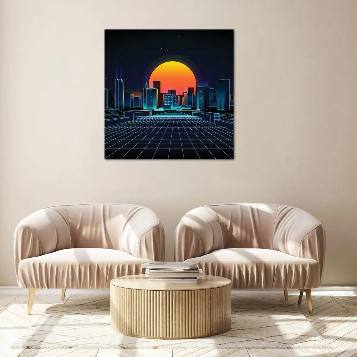 Obraz na skle - Pořád chcete do reálu? - 70x70 cm