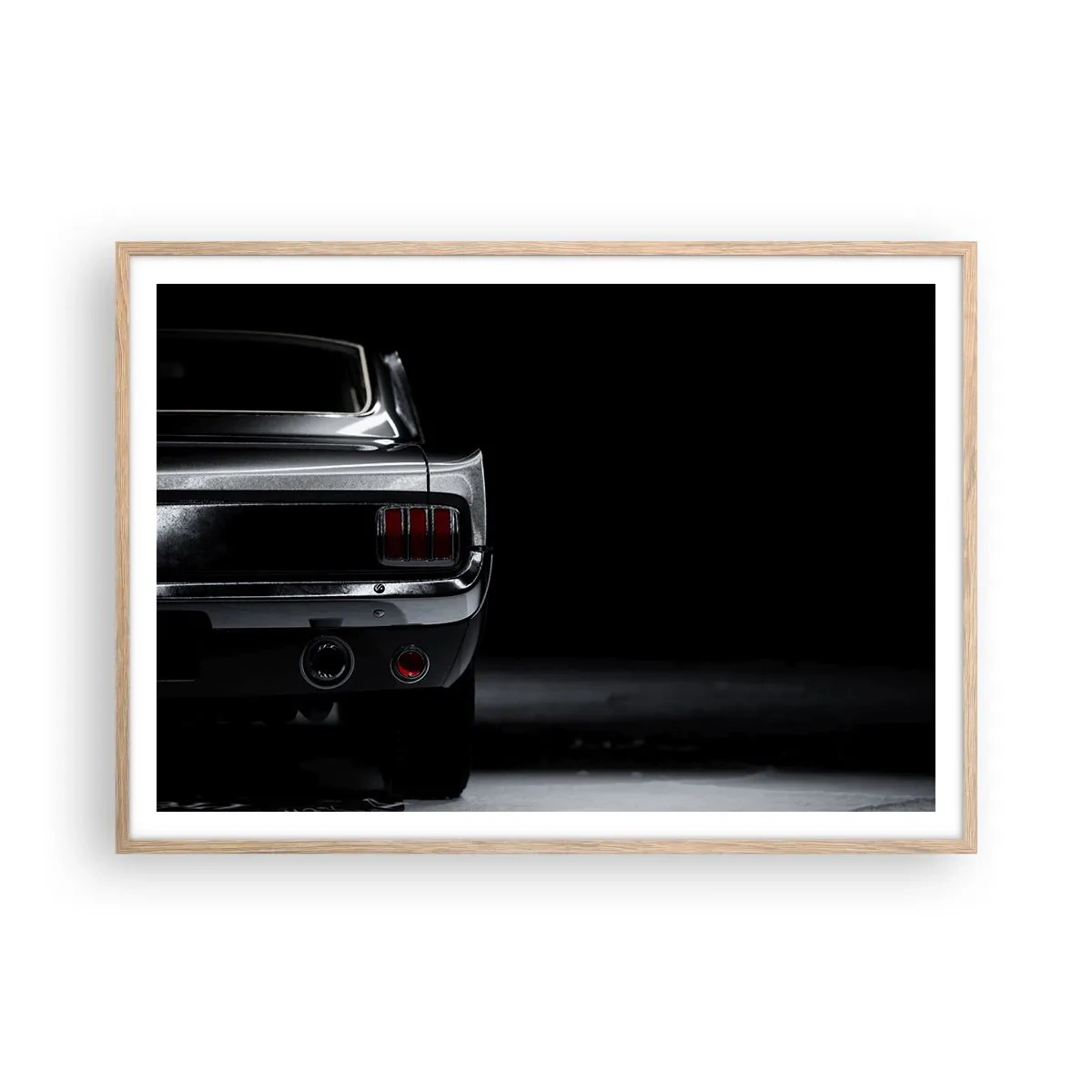 Plakát v rámu světlý dub - Kouzlo klasiky - 100x70 cm