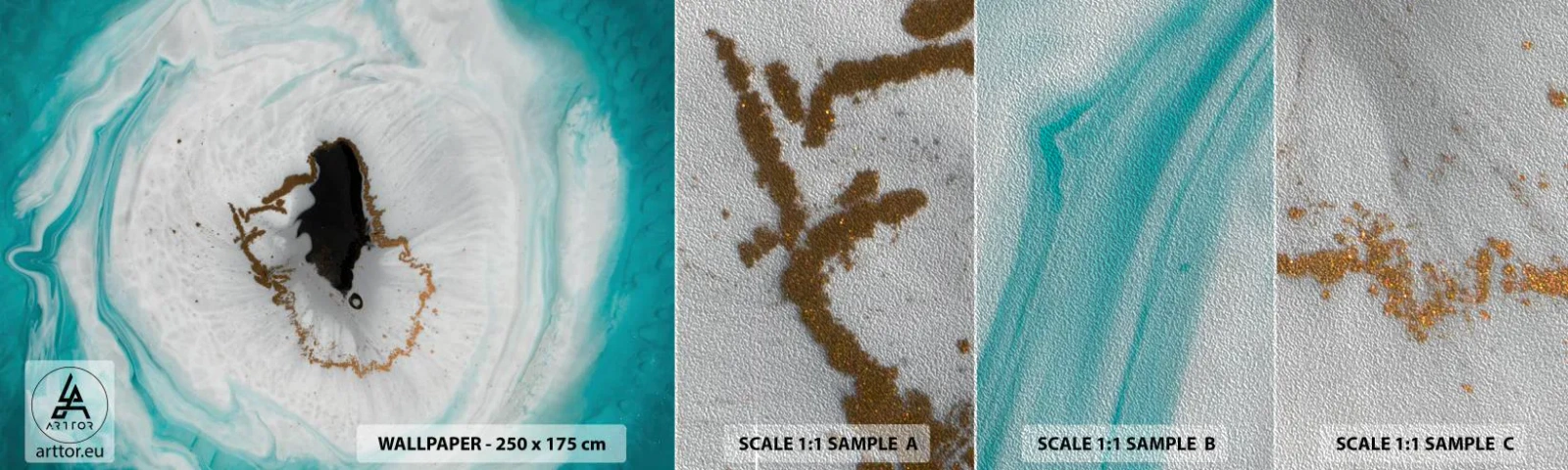 Vzor Fototapety Premium Sand - Proniknout dovnitř - Abstrakce, Kus, Kámen - 100x30 cm