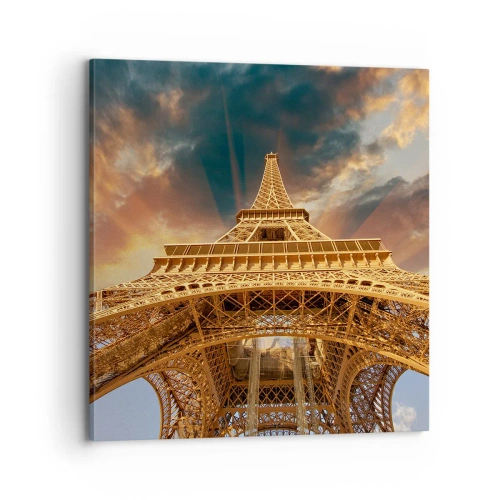 Obraz na plátně - Jak lidstvo dosáhlo nebe - 70x70 cm