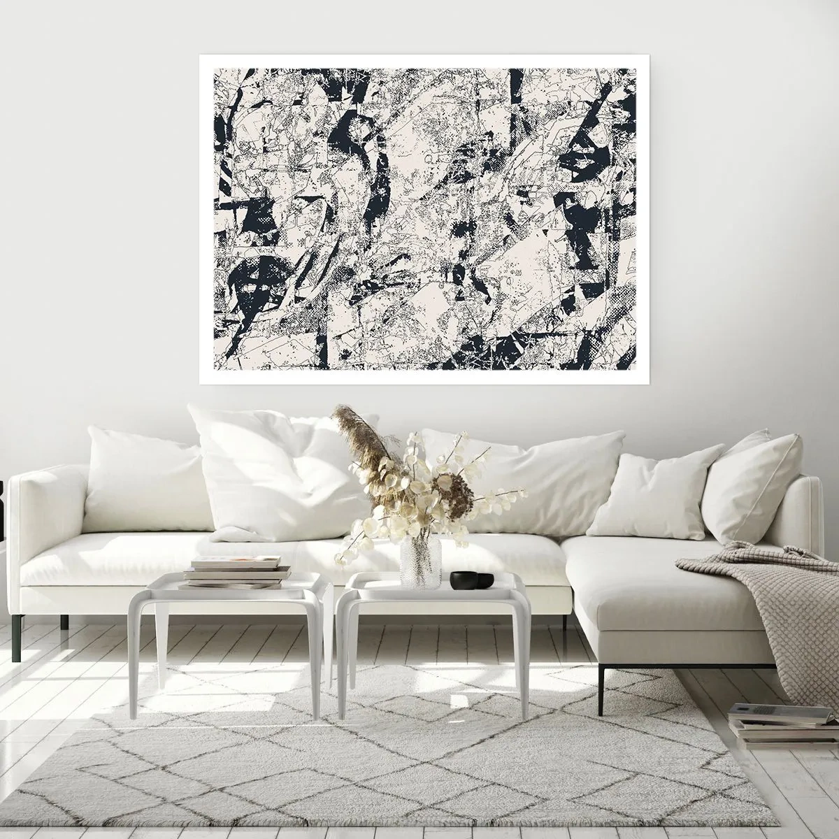 Plakát - Prolínání protikladů - 70x50 cm