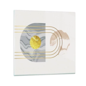 Obraz na skle - Jas a zářivost - 70x70 cm